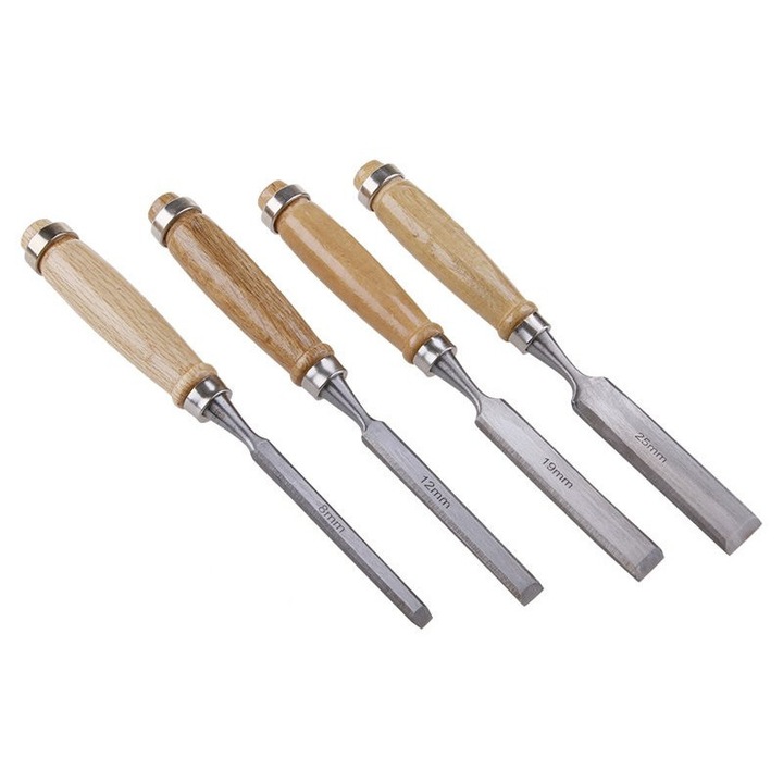 Favéső készlet 4 részes fa nyéllel