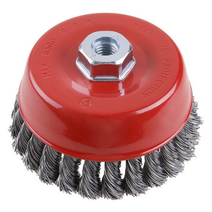 FESTA Sodrott fazékkefe 125 mm x M14