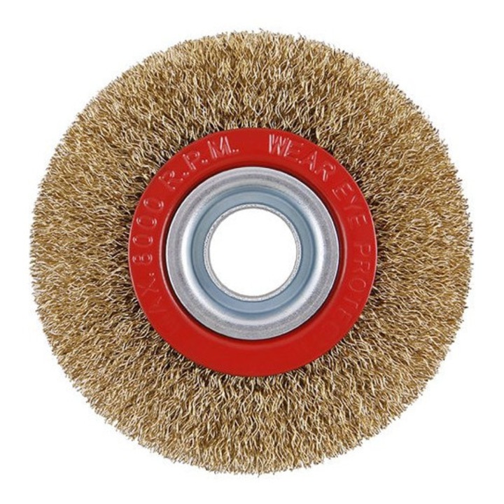 FESTA Körkefe 100 x 20 mm szűkítőgyűrűkkel sárgaréz bevonat