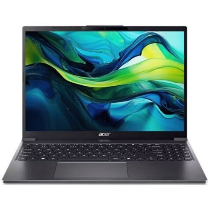 Laptop Acer AG15, 15.3" WUXGA, Intel® Core™ i5 1334U pana la 4.6 GHz, 8 GB RAM DDR5, 256 GB SSD, Intel® UHD Graphics, Windows 11 Home, Black 256 GB