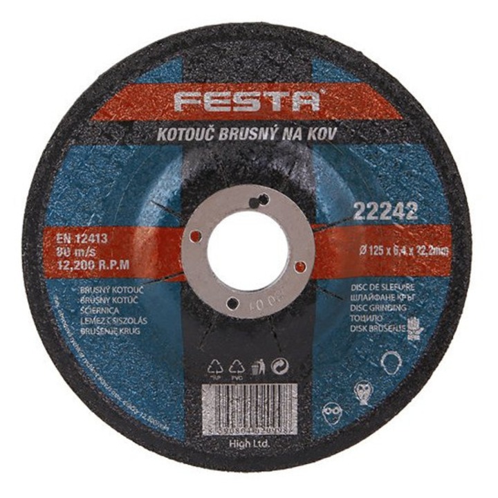 FESTA Tisztítókorong 125 x 6, 0 x 22 mm