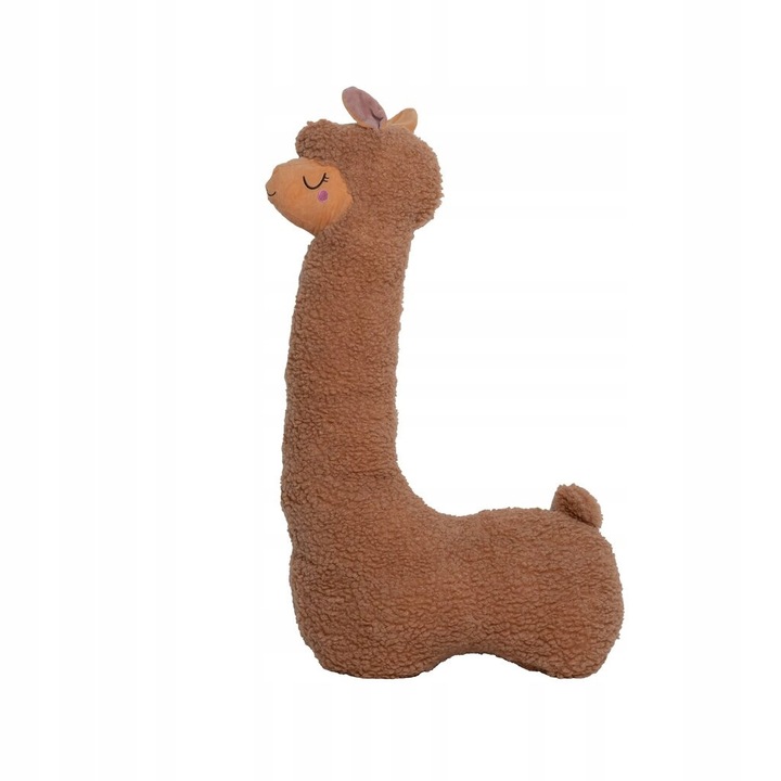 Mascota Lama Plusz, 100cm, culoare maro, set 1x