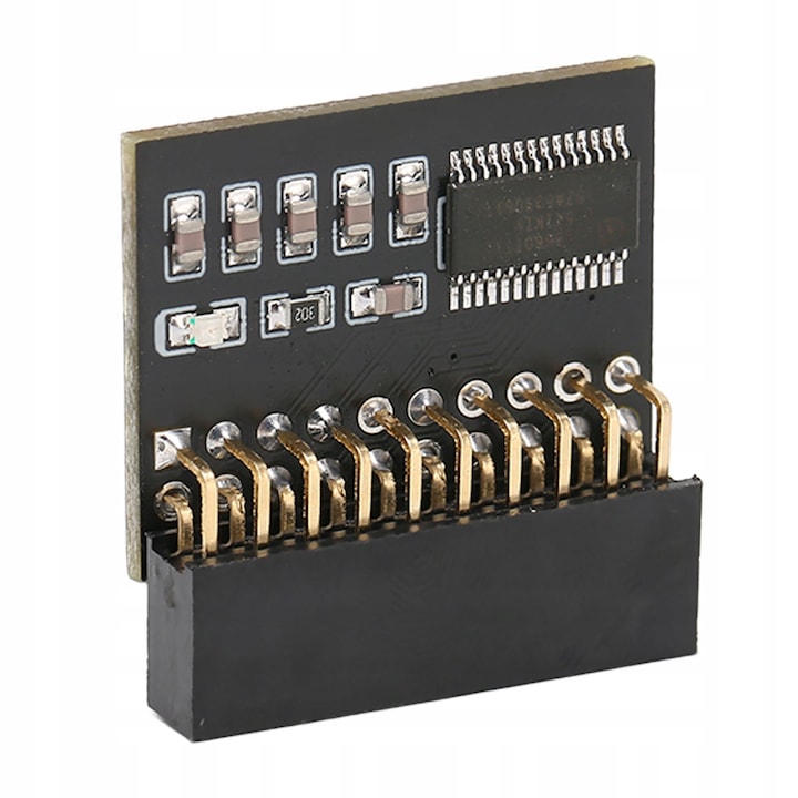 Modul de securitate criptografica TPM 1.2, 20 pini, negru, set