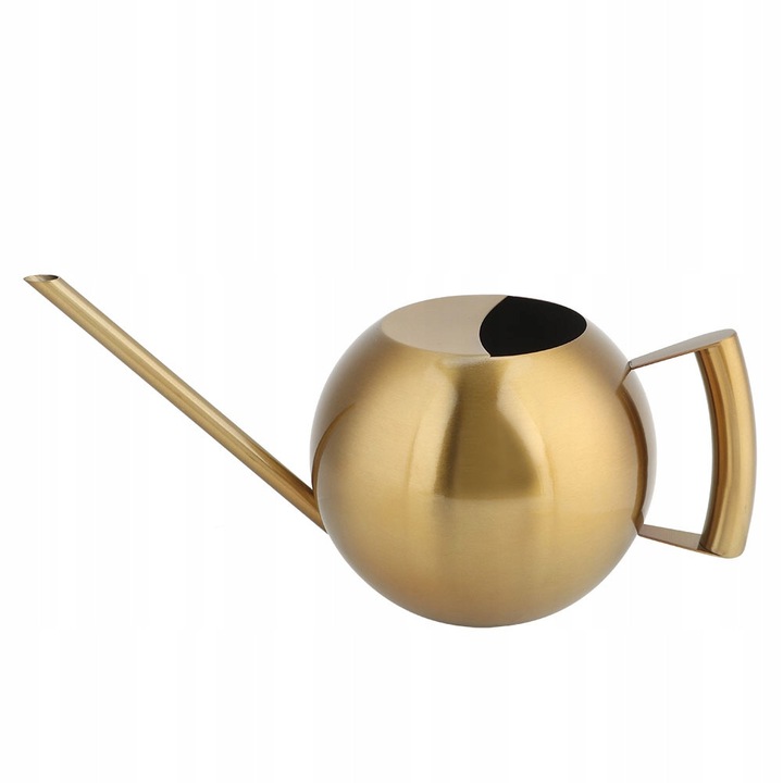 Konewka metalica 1L, aurie, 29x13cm, pentru udarea plantelor