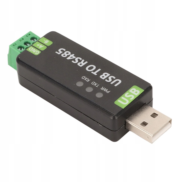 Adapter USB-ről RS485-re, FT232RL, 300-921600bps, 5V, 5m, fekete