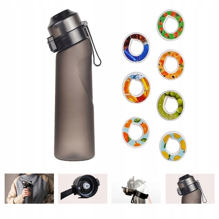 Set cani zapachowe 650ml, 7 bucati, multicolor