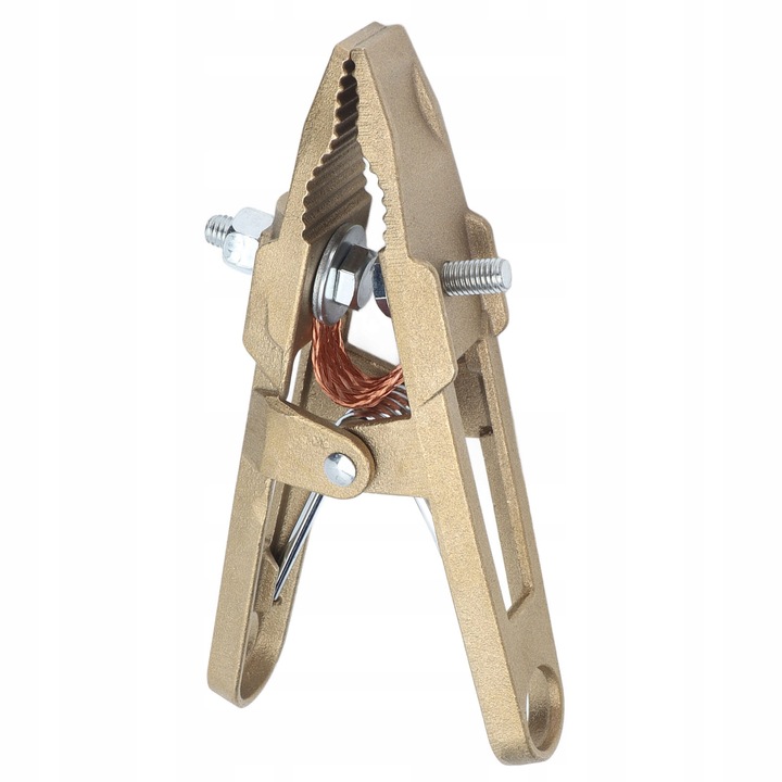 600A sárgaréz földelő bilincs, hegesztőgép tartozékok, széles körű felhasználás, könnyen szállítható