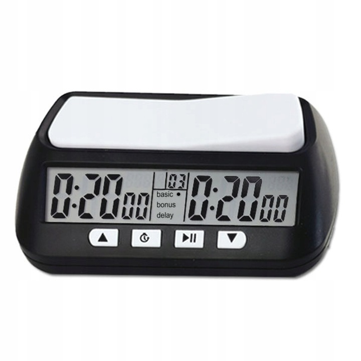 Ceas de sah digital YS 902, alarma sonora, negru, 14x8,8x4,5cm