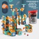 Set de construcție 286 piese, Marble Run, Connetix Tiles, multicolor, 3 ani+