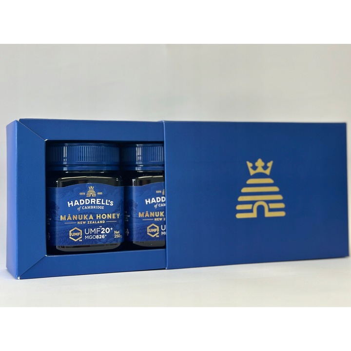 Set 2 x Miere Manuka UMF16+ MGO570+ 250 g, Haddrell's of Cambridge