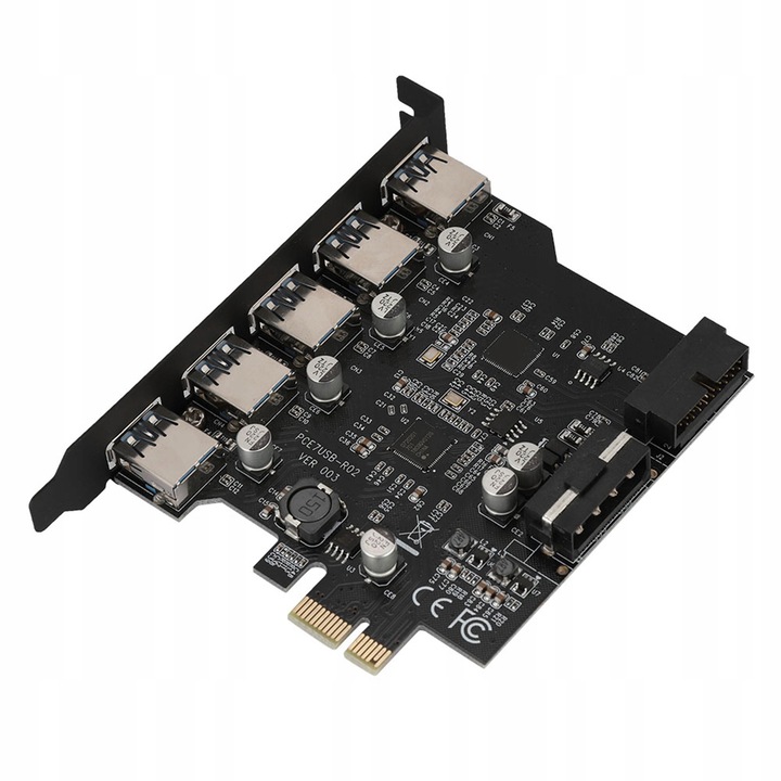 Adaptor PCI PCIE cu 5 porturi USB 3.0