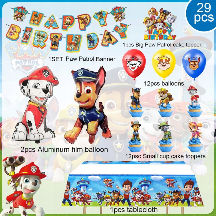 Lufi szett, ElifJoyDeco, lufi girland, 29 darab, többszínű