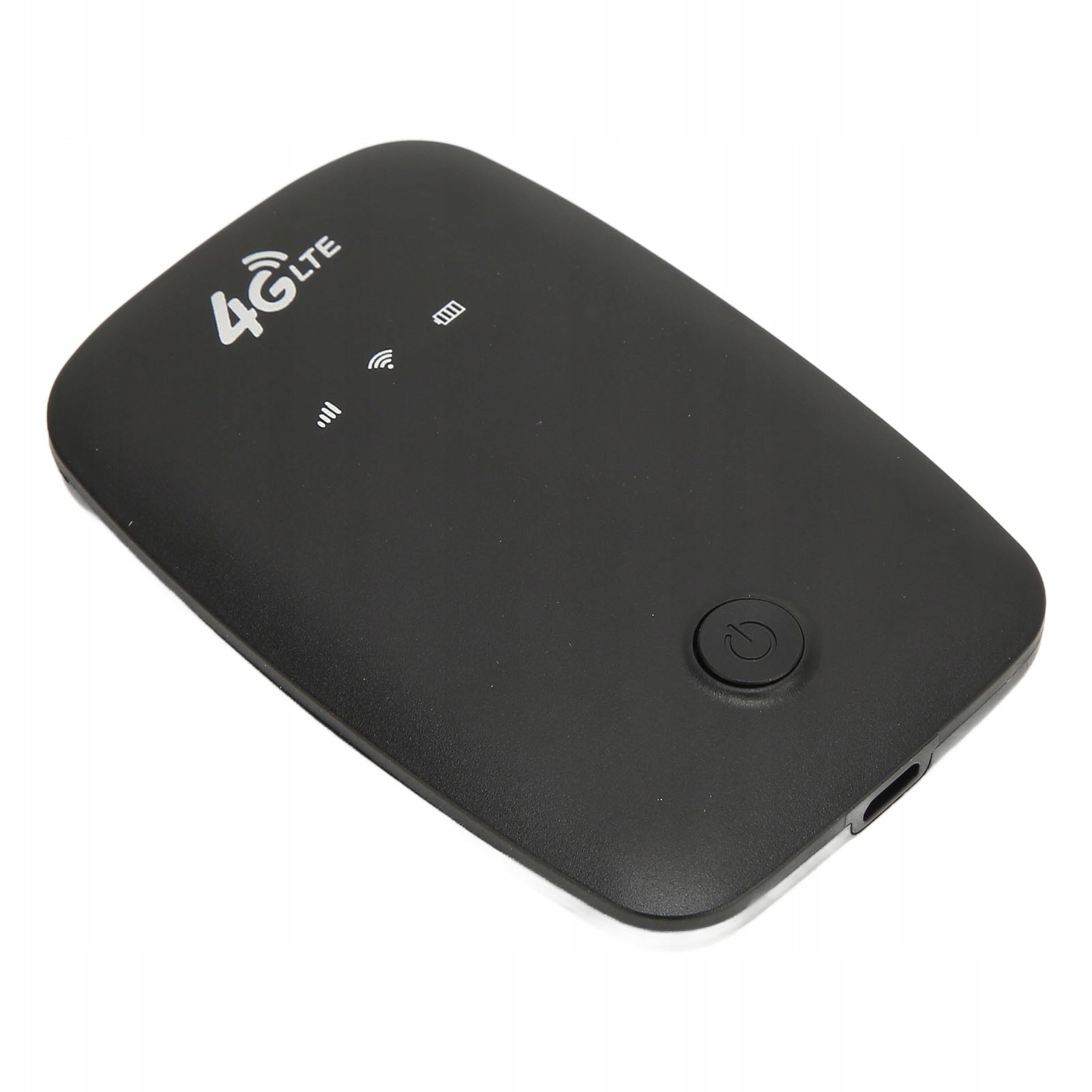 Hotspot Wi-Fi 4G, model H808, 2100 mAh, suporta 10 utilizatori, negru ...