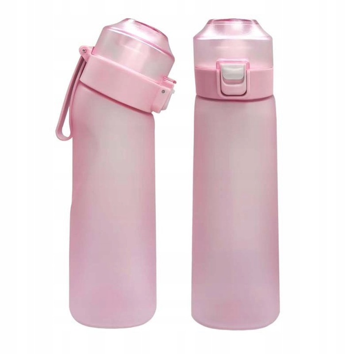 Sticla apa 650ml + set 7 arome naturale fara zahar, portocala, capsuna