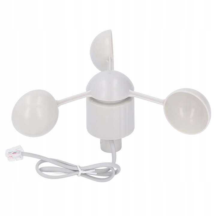 Időjárás állomás, 3 lapátos, anemométer, RJ11