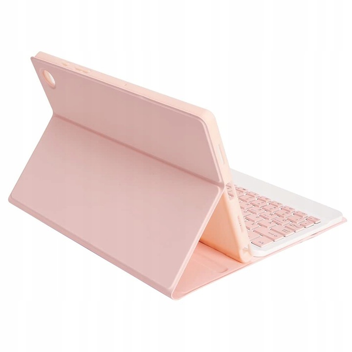 Husa tableta, cu tastatura, pentru Tab A7 10.4 2020/T500/T505/T507, roz