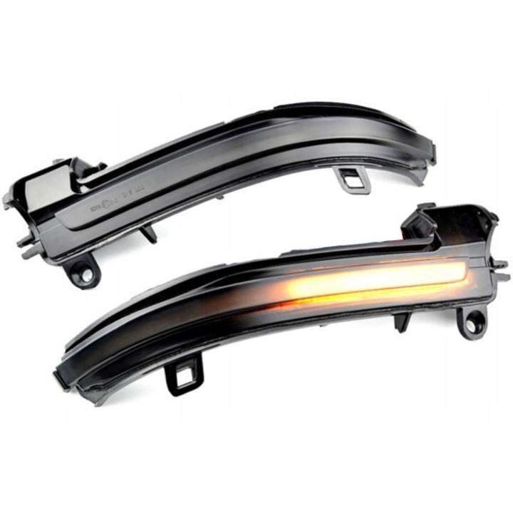 Set 2x Semnalizatoare LED Dinamice pentru BMW F20 F21 F22 F23 F30 F31 F34, Waterproof, Plug&Play