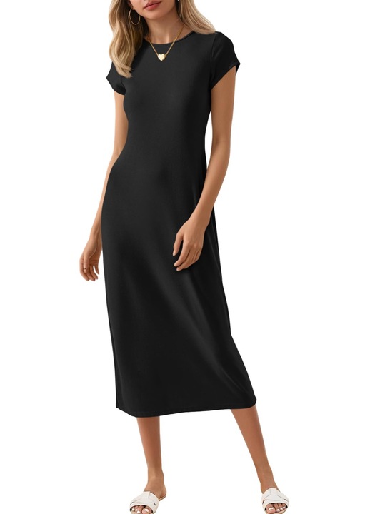 Rochie tricou Imily Bela, Negru