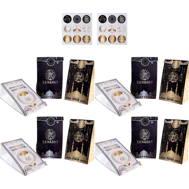 Pungi Decor Amosfun Eid Mubarak Islamice