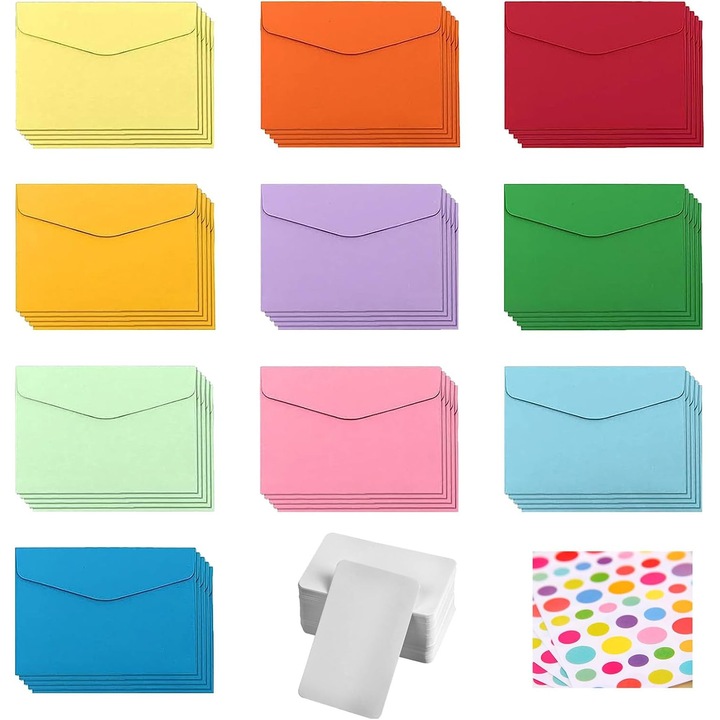 Set Plicuri Mini Colorate Multicolor