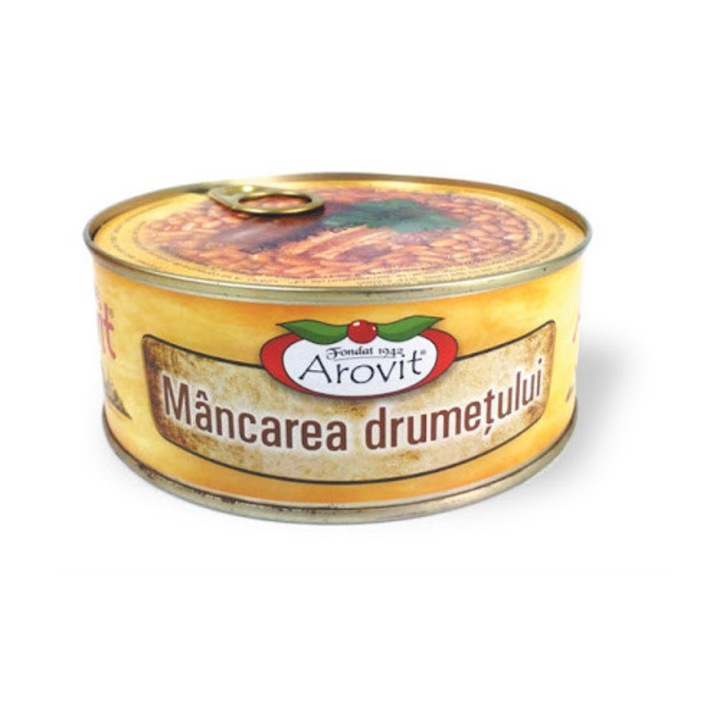 Fasole cu costita si carnaciori, Mancarea drumetului, Arovit 300 gr