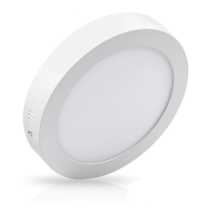 Plafoniera LED, Gelux, rotundă, metalică, 18W, lumina rece, dimensiuni 39x22cm