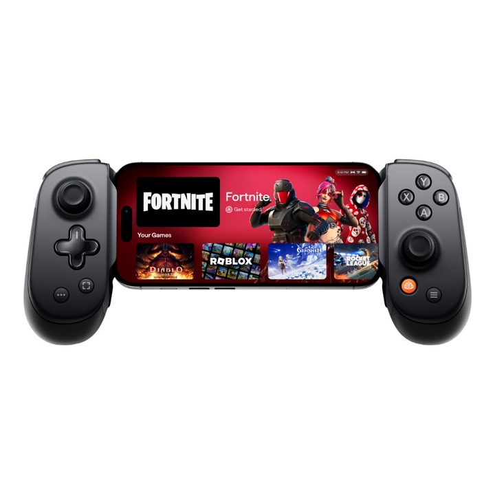 Backbone Pro Gamepad, fekete, USB-C, 3.5mm Jack, Bluetooth, 40 óra üzemidő
