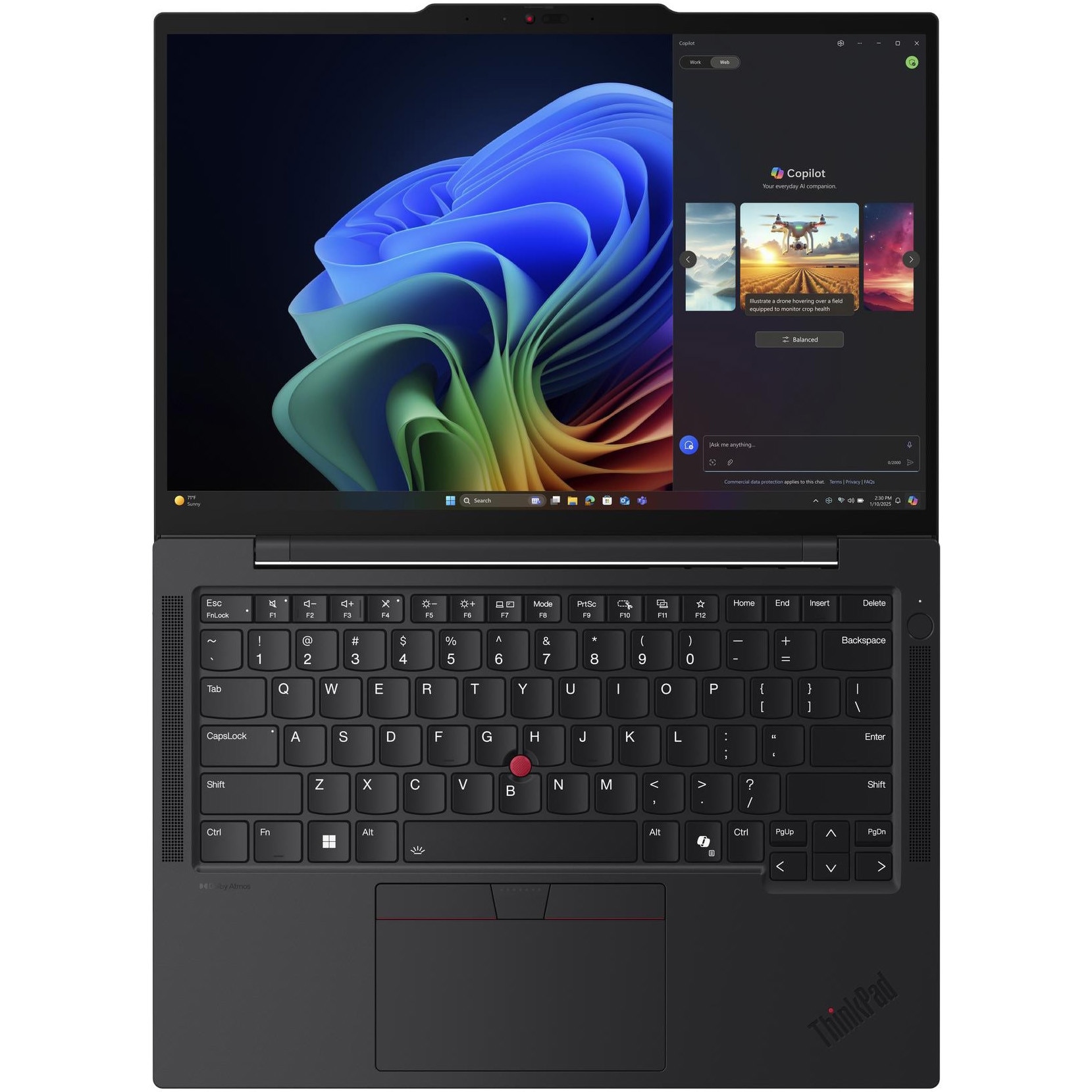 Laptop Lenovo ThinkPad T14s Gen 6 cu procesor Intel Core™ Ultra 5
