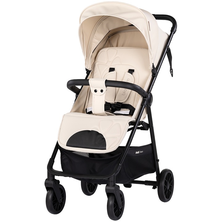 Carucior sport Chipolino Blossom, usor, pliabil, cashmere, 76x47x97cm