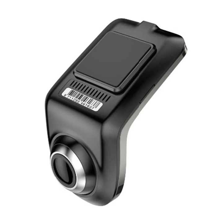 Camera auto DVR 1080P HD cu viziune nocturna, instalare usoara, dimensiuni compacte