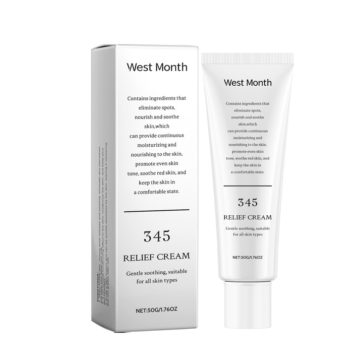 Hidratáló arckrém, West&Month, 50ml, többfunkciós védelem, nem zsíros