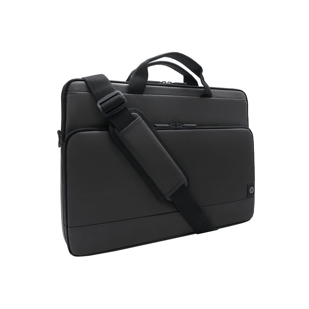 Geantă laptop HP Modern 16", material impermeabil, compartiment căptușit, negru
