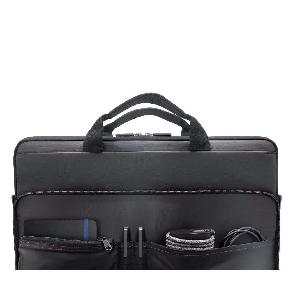 Geantă laptop HP Modern 16", material impermeabil, compartiment căptușit, negru