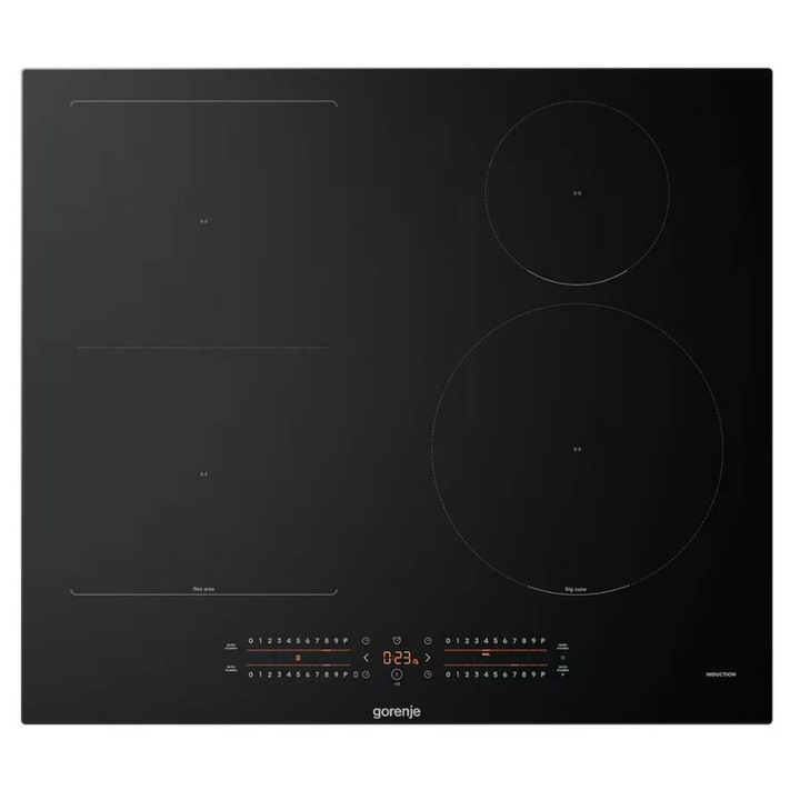 Вграден плот Gorenje GI6432BSC Индукционен 4 котлона Тъч контрол Черен