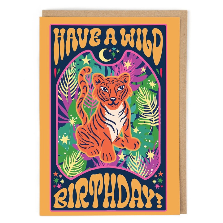 Felicitare Cath Tate Wild Birthday, 120 x 170 mm
