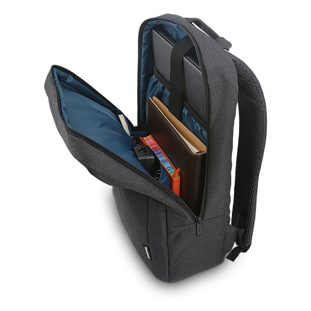 Rucsac laptop Lenovo B210, 15.6", rezistent la apă, căptușit, negru