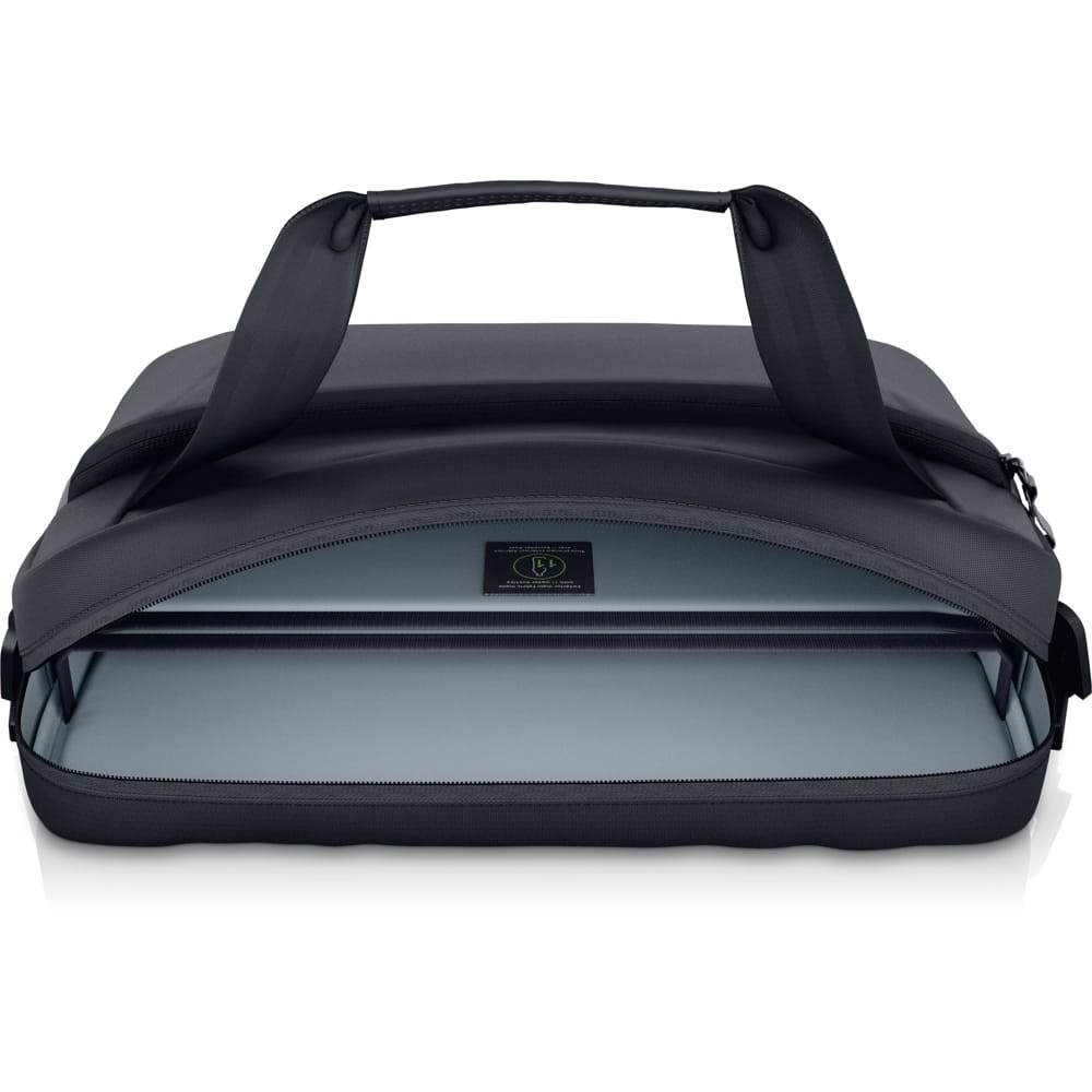 Geantă pentru laptop Dell Pro 15-16 Plus EcoLoop Slim, compartiment pentru laptop de 15.6", material reciclat, negru