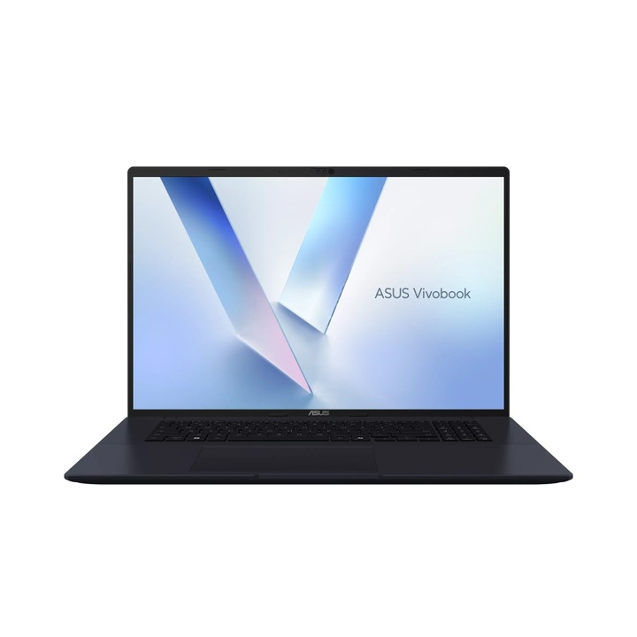 Лаптоп Asus Vivobook M1807GA-S8003WNA, M1807GA-S8003WNA, 18", AMD Ryzen AI 7 445 (6-ядрен), AMD Radeon Graphics, 16GB on board DDR5, Син