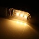 Компактен преносим комплект за осветление с USB лампа 3W 5V прозрачна и многофункционален LED фенер тип карабинер сив
