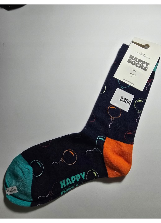 Sosete colorate Happy Socks, unisex, 36-40, 86% bumbac, multicolor