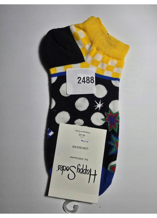 Sosete Happy Socks unisex set, 36-40, multicolor, 86% bumbac, 12% poliamid, 2% elastan