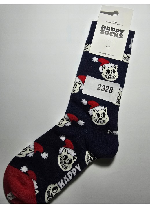 Sosete colorate Happy Socks, unisex, 36-40, 86% bumbac, multicolor