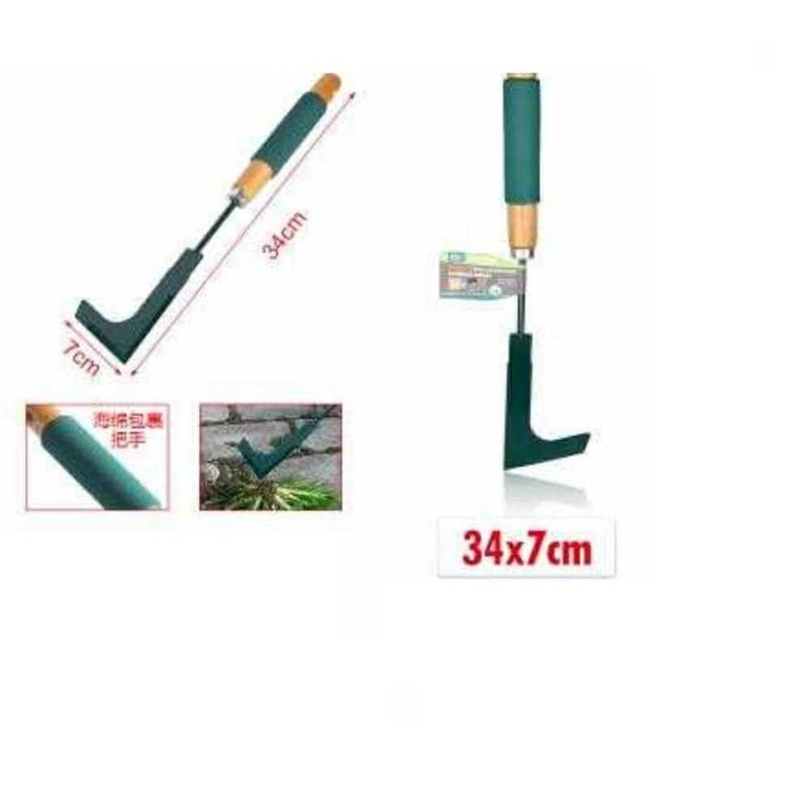 Kerti kézi réstisztító és térkő gyommentesítő szivacsos markolattal 34cm Kmt TOOLS