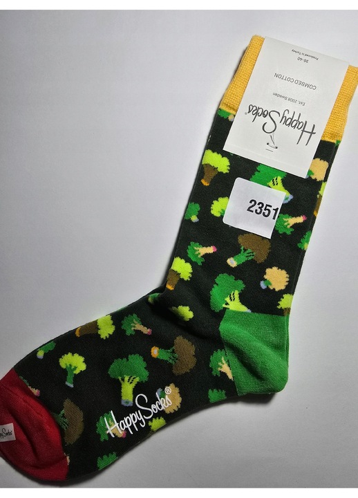 Sosete colorate Happy Socks, unisex, 36-40, 86% bumbac, multicolor