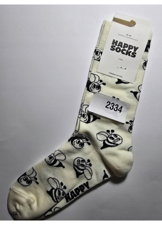 Sosete colorate Happy Socks, unisex, 36-40, 86% bumbac, multicolor