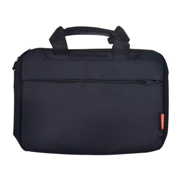 Geanta pentru laptop si voiaj, 36 x 7 x 25 cm, Caslon 701N, Negru 16.6 inch