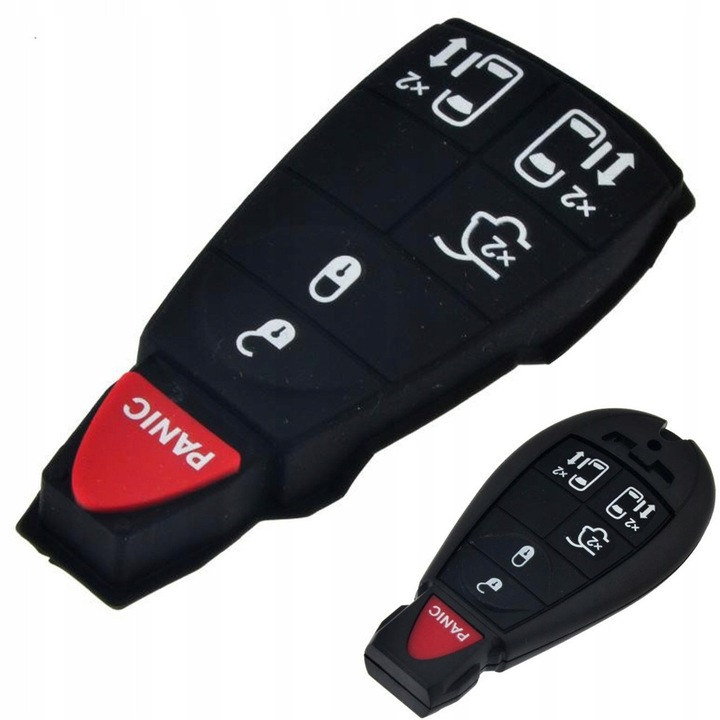 Chrysler Jeep Dodge 6 gombos gumi kulcs