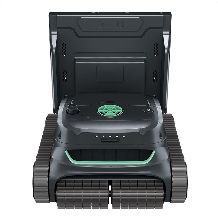 Безкабелен робот за басейни със зарядна станция Wybot S2 Pro, Двойна филтрация, Почиства до 210 мин/300 м2