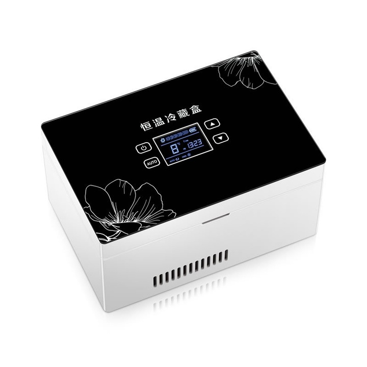 Frigider portabil pentru medicamente, cutie frigorifica, capacitate mare, 240x160x125mm, pentru insulina