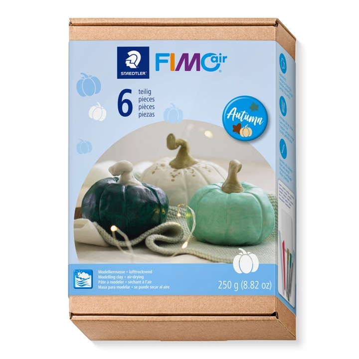 Set creativ lut Staedtler Fimo Air, Dovleac